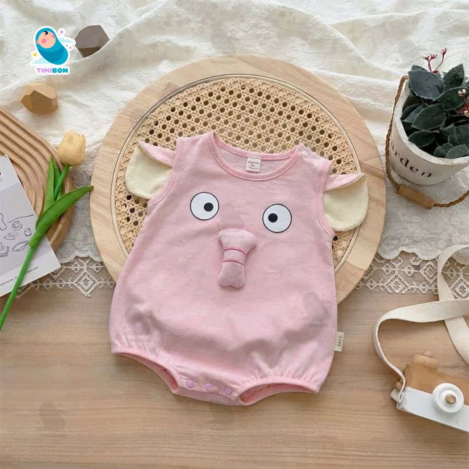 Voi 3D Hồng