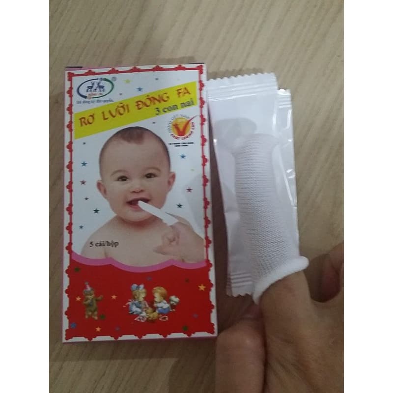 Rơ Lưỡi Đông Fa Hiệu 3 Con Nai - 1 Bịch 10 Hộp 50 Cái Cho Bé - ảnh 5