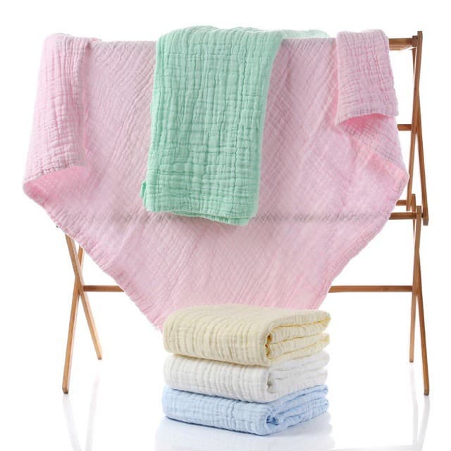 Khăn tắm xô 6 lớp siêu mềm, siêu thấm cho bé hàng cao cấp - ảnh 5