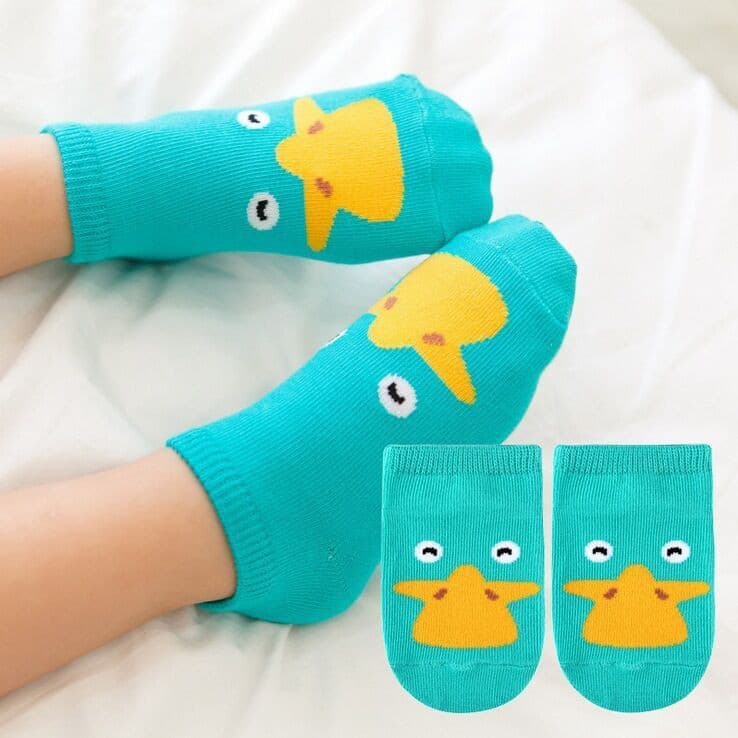 Tất hình thú chống trượt ngộ nghĩnh cho bé 1-2 tuổi - TAT04 - ảnh 4