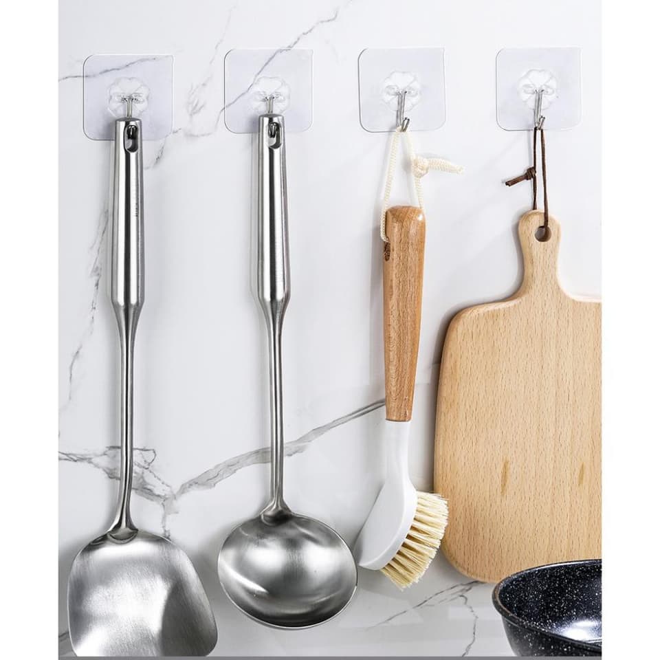 Móc Dán Tường Siêu Dính chịu lực 6*6cm Nanygo - ảnh 6
