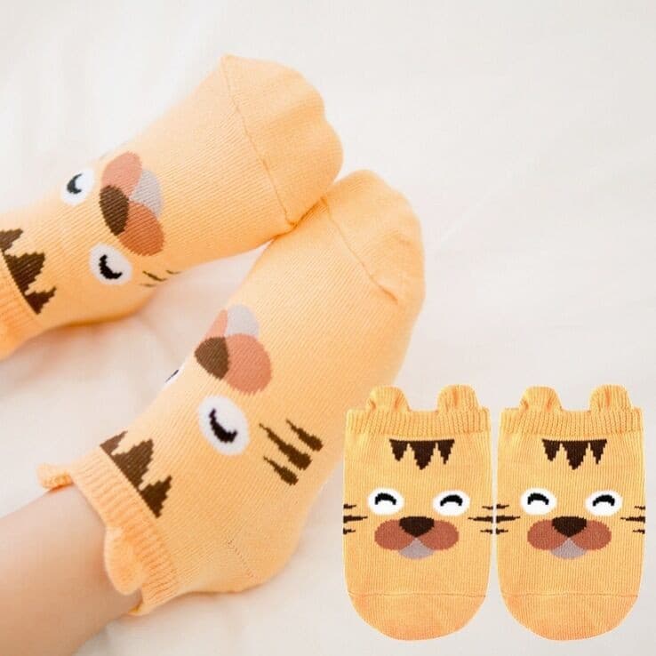 Tất hình thú chống trượt ngộ nghĩnh cho bé 1-2 tuổi - TAT04 - ảnh 5