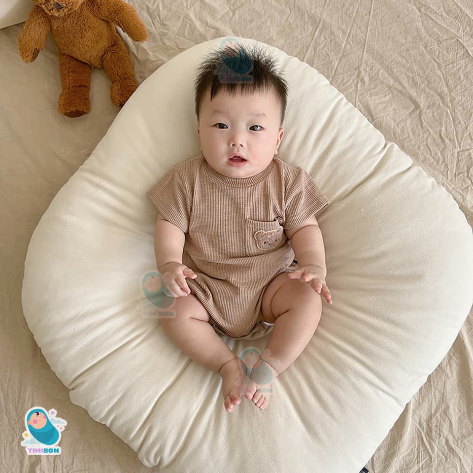 Bodysuit Cho Bé Trai Bé Gái Mẫu Body Chip Hè Sơ Sinh Vải Tăm Lạnh Mềm Mát Dễ Thương - BDCHIP8 - ảnh 6