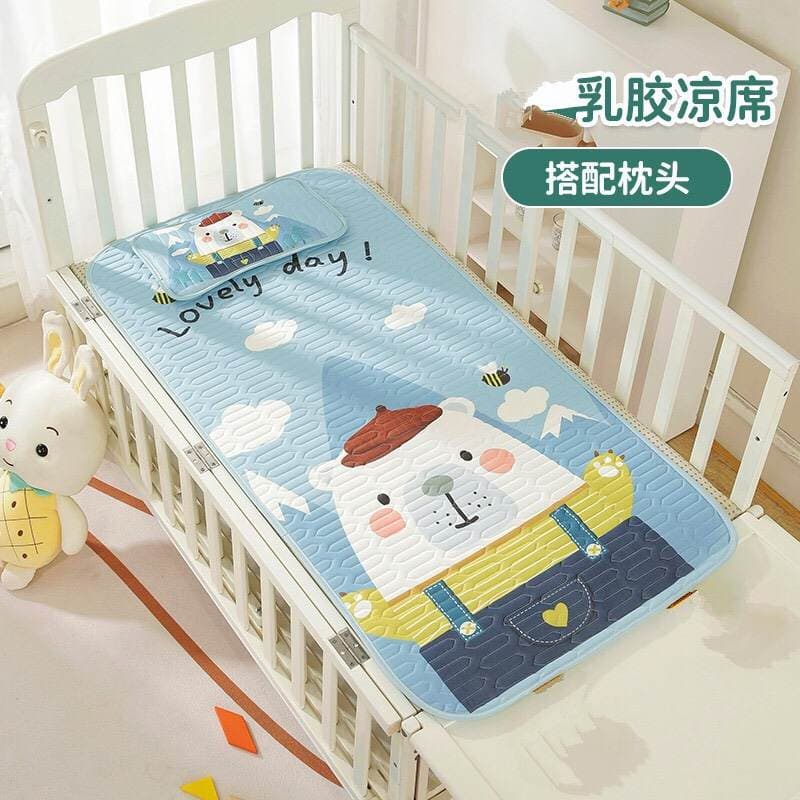 [ Tặng Kèm Gối ] Chiếu Điều Hòa Cao Su Non Cho Bé Mẫu Mới Nhất - ảnh 8