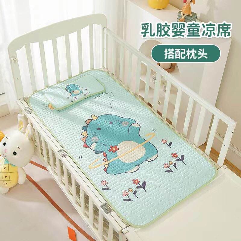 [ Tặng Kèm Gối ] Chiếu Điều Hòa Cao Su Non Cho Bé Mẫu Mới Nhất - ảnh 6