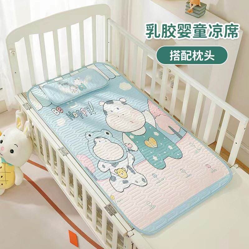 [ Tặng Kèm Gối ] Chiếu Điều Hòa Cao Su Non Cho Bé Mẫu Mới Nhất - ảnh 7
