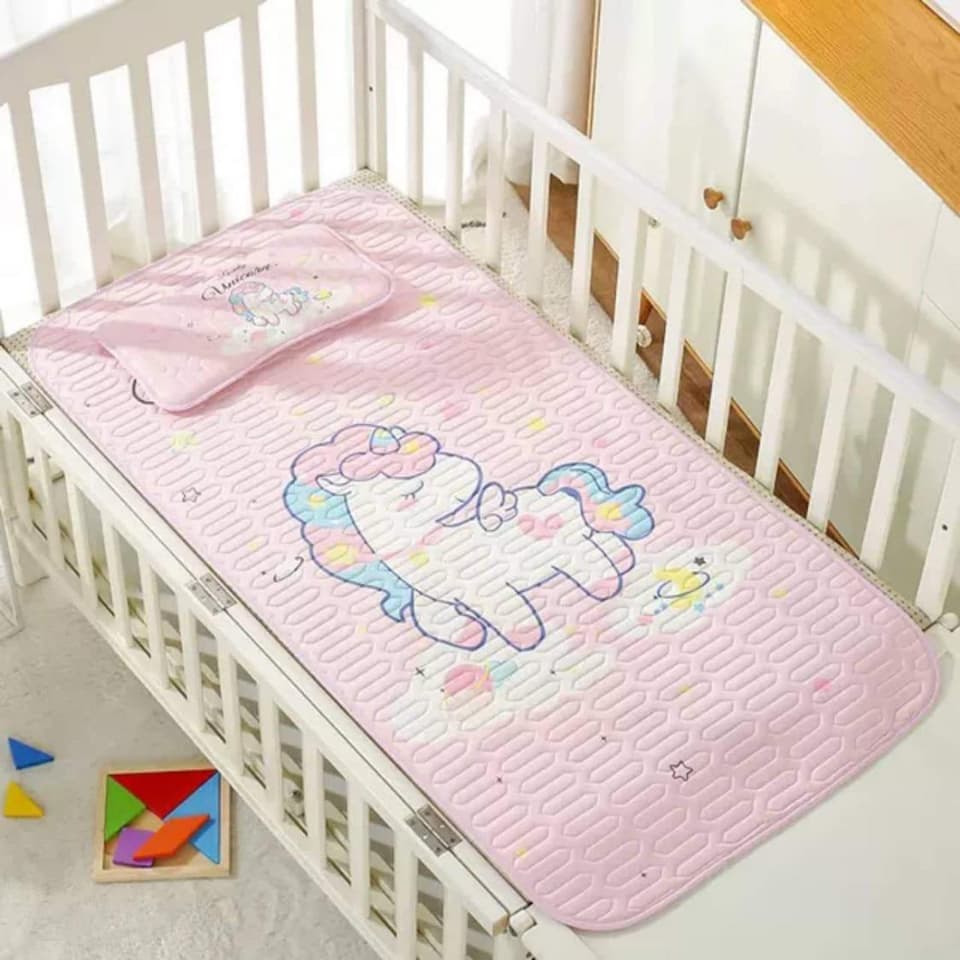 [ Tặng Kèm Gối ] Chiếu Điều Hòa Cao Su Non Cho Bé Mẫu Mới Nhất - ảnh 4