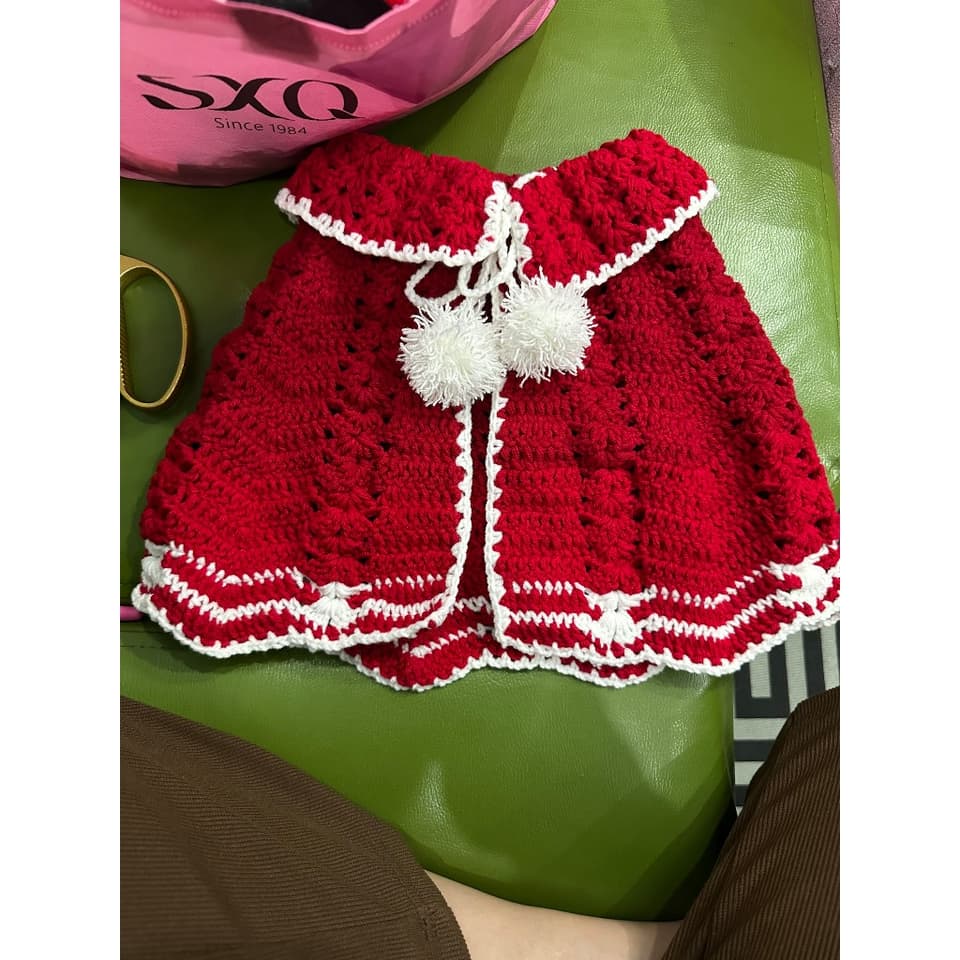 Váy len handmade