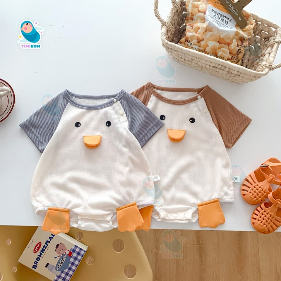 [ Chất Tăm Lạnh ] Bộ body Chip Bé Trai Gái Hình Thú Ngộ Nghĩnh Bodysuit Cho Bé Mềm Mát Quần Áo Sơ Sinh - [BDCHIP36] - ảnh 6