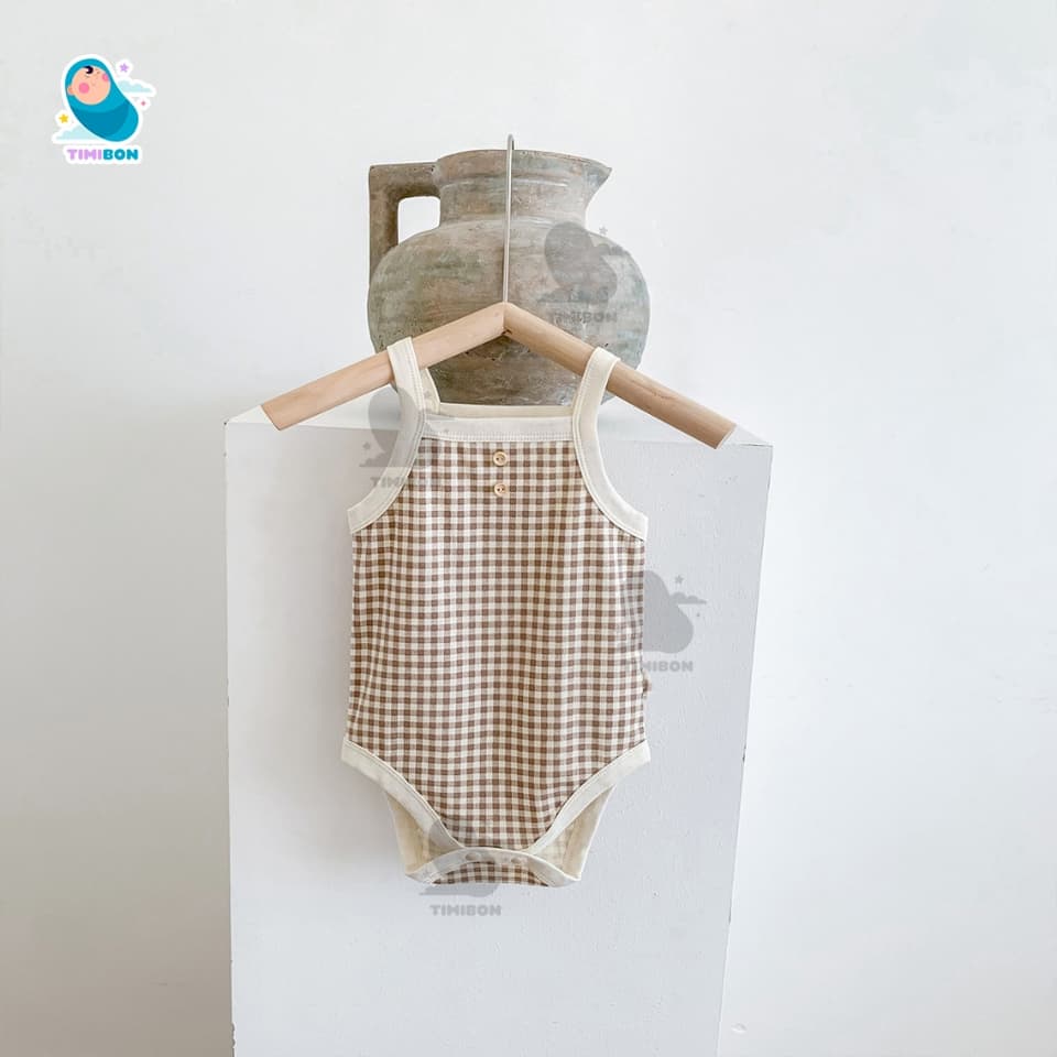 [ Chất Thun Lạnh ] Body Chip 2 Dây Kẻ Caro Nhiều Màu Cho Bé - [BDCHIP48] - ảnh 4