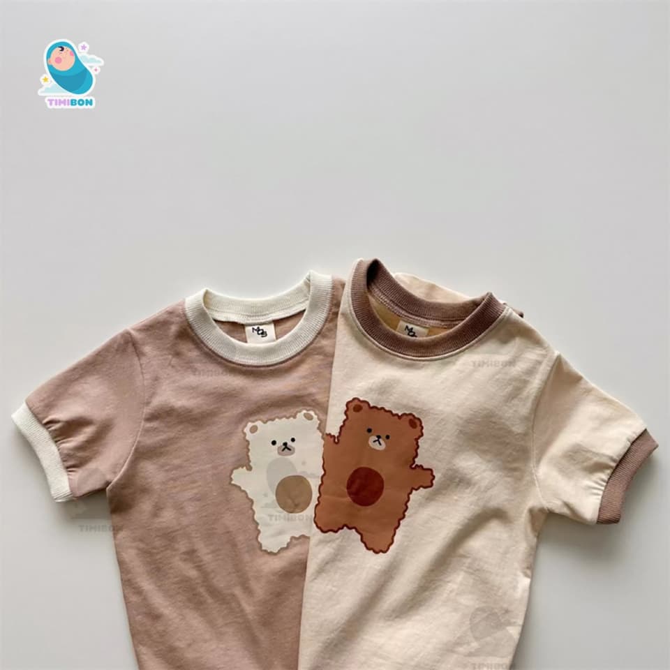 Bodysuit Cho Bé Trai Bé Gái Mẫu Body Chip Gấu Cộc Tay Sơ Sinh Vải Cotton Mềm Mát - [BDCHIP50] - ảnh 6