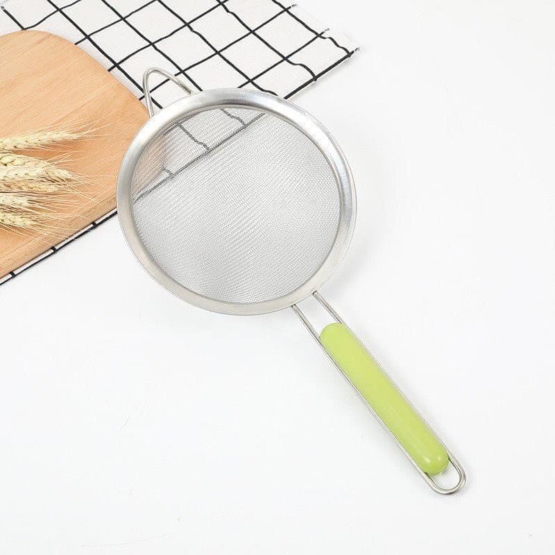 Rây lọc thức ăn bằng thép không gỉ an toàn cho bé 8cm