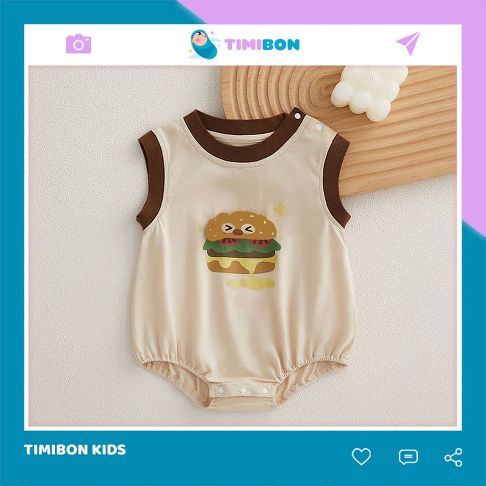 Body Chip Sát Nách Thun Lạnh Mềm Mát, Bodysuit Cho Bé, Bộ Quần Áo Trẻ Em Sơ Sinh - [BDCHIP56]