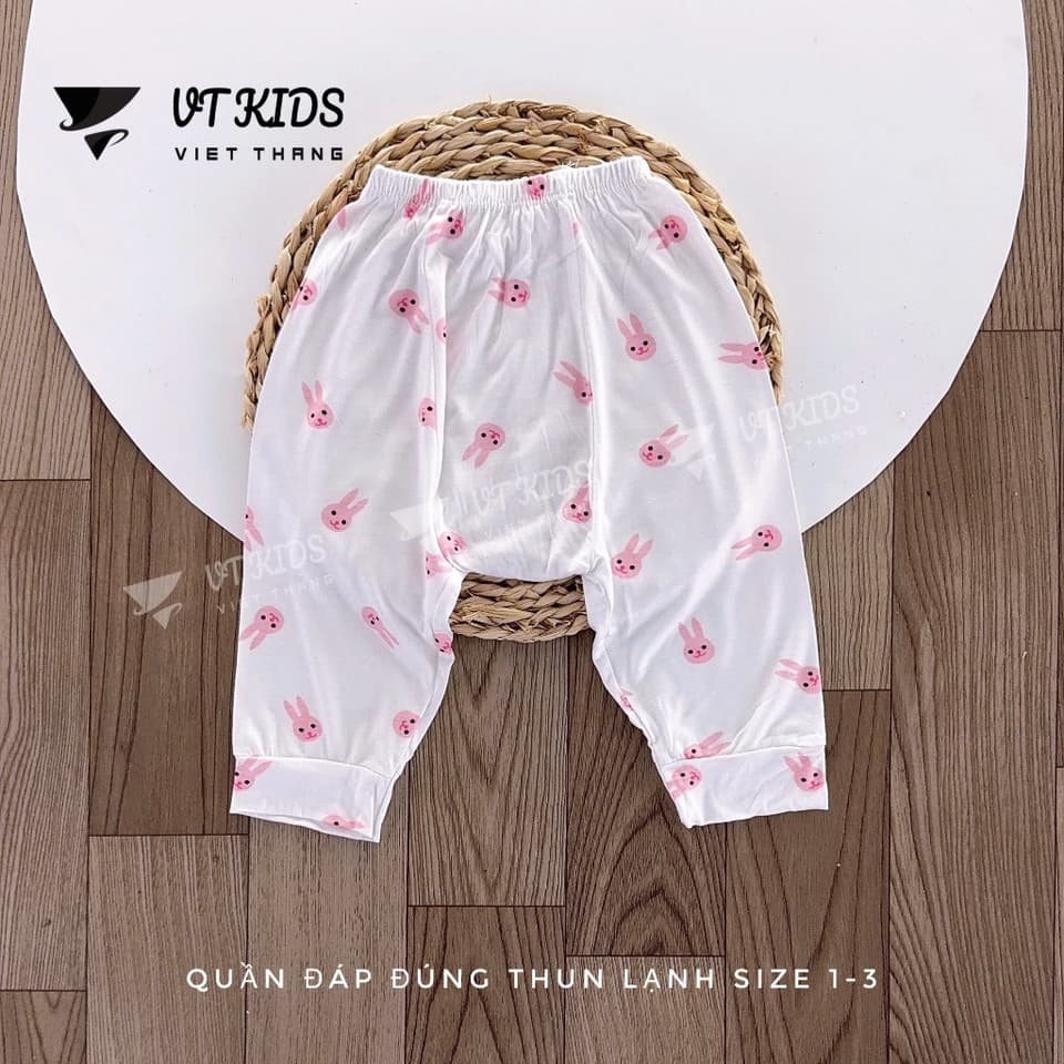 SET 5 Quần dài thun lạnh cho bé trai bé gái size 4-9kg [Q05] - ảnh 2