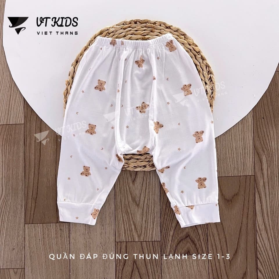 SET 5 Quần dài thun lạnh cho bé trai bé gái size 4-9kg [Q05] - ảnh 6