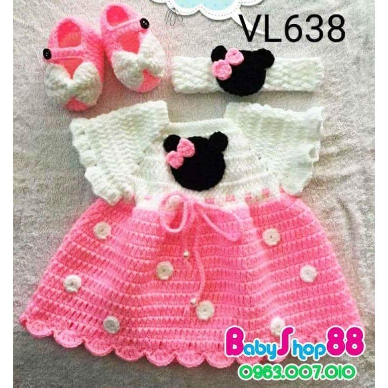 VÁY LEN Handmade VL576 - ảnh 2