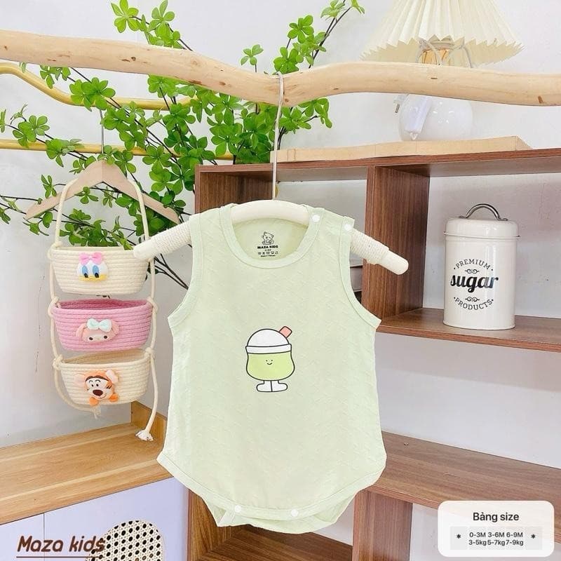 [ Vải Petit QC ] Body Chip Sát Nách 3 Lỗ Cho Bé Trai, Bé Gái Từ Sơ Sinh Đến 12kg Chất Mềm Mát Cao Cấp [BDCHIP74] - ảnh 7