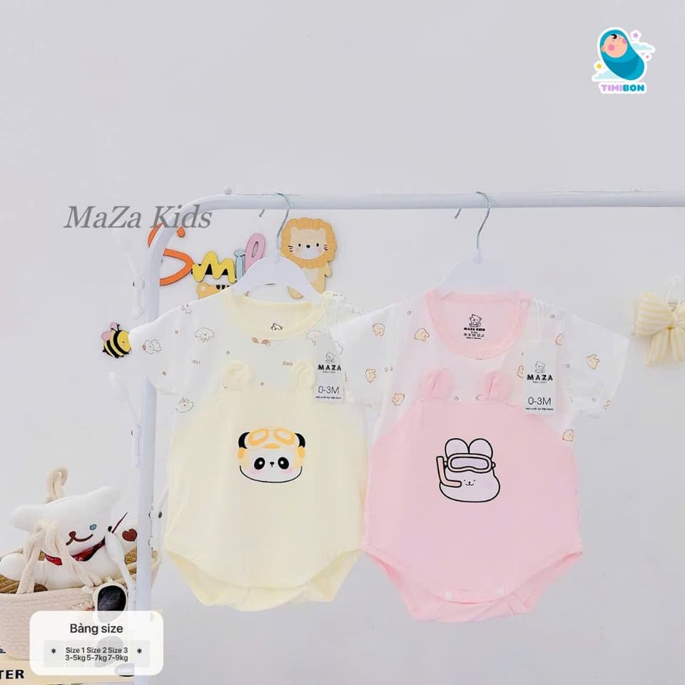 [ Vải Petit QC ] Body Chip Cộc Tay Cho Bé Trai, Bé Gái Từ Sơ Sinh Đến 12kg Chất Mềm Mát Cao Cấp [BDCHIP75] - ảnh 4