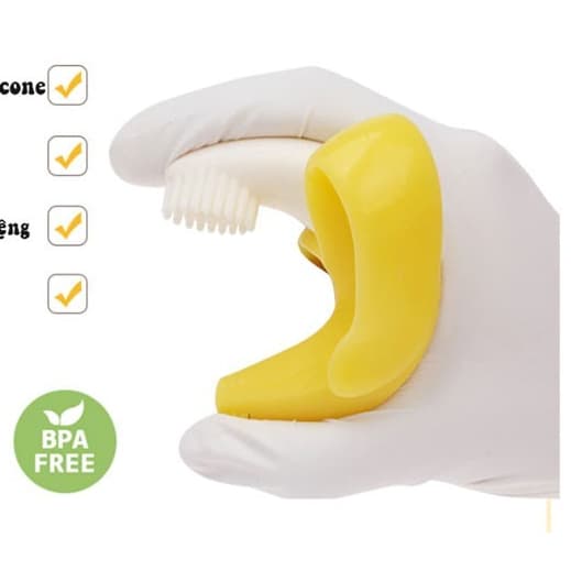 Gặm Nướu Silicon Kichilachi Hình Hươu Và Chuối Mềm Mại, An Toàn Cho Bé Dùng Trong Giai Đoạn Mọc Răng - ảnh 5