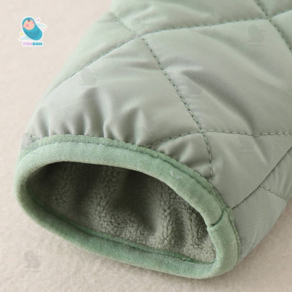 [SIÊU ẤM] Body Lót Lông Cho Bé, Body Phao Lót Nỉ Dày Dặn Hàng Quảng Châu Cao Cấp Cho Bé Trai Bé Gái [BDD105] - ảnh 5