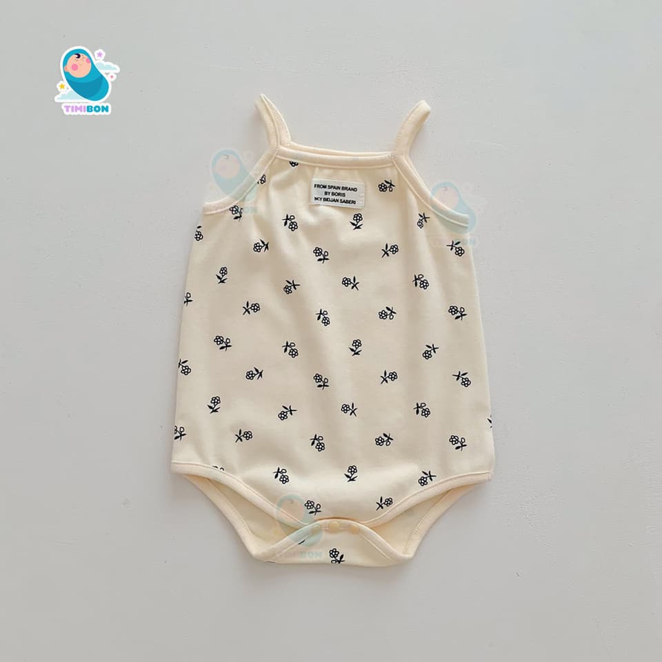 Đồ Bé Gái Body 2 Dây Cho Bé Mẫu Quần Áo Sơ Sinh Chip Hai Dây Dễ Thương Bodysuit Chất Mềm Mát – [BDCHIP32] - ảnh 7