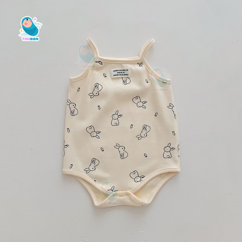Đồ Bé Gái Body 2 Dây Cho Bé Mẫu Quần Áo Sơ Sinh Chip Hai Dây Dễ Thương Bodysuit Chất Mềm Mát – [BDCHIP32] - ảnh 9