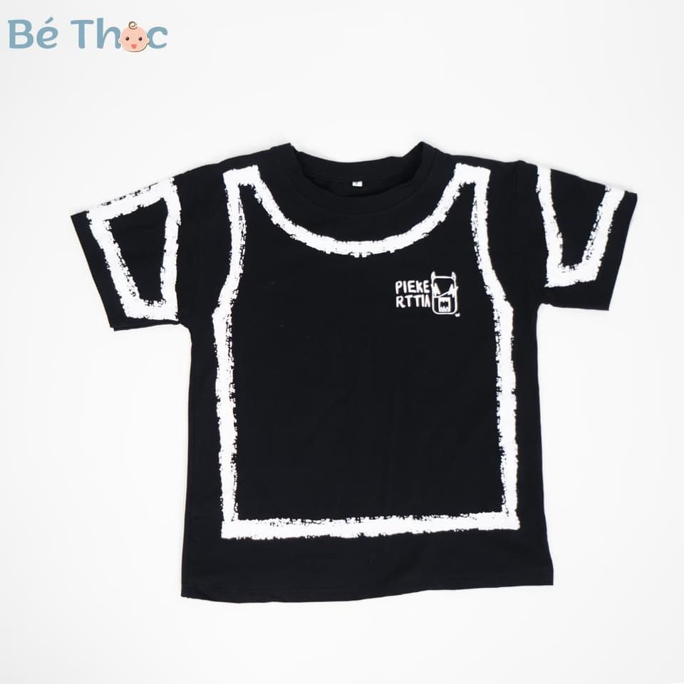 Bộ cộc tay cotton họa tiết tinh nghịch quần caro cho bé 16-42kg DV034 - ảnh 4