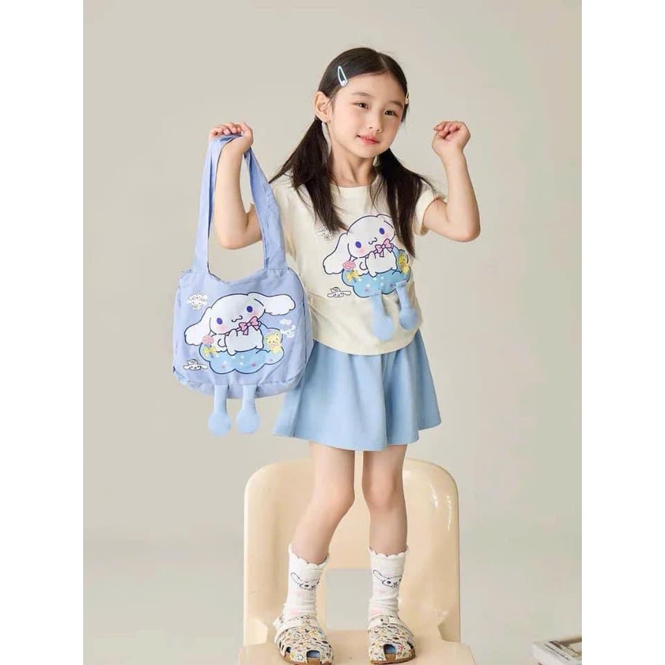 Bộ Đồ Bé Gái In Hình Quả Bí Vải Co Giãn 4 Chiều Cho Bé 10-30kg DV033 - ảnh 3