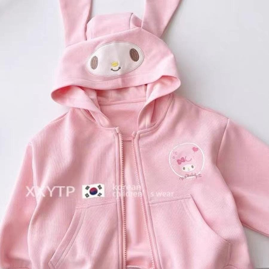 Áo khoác cotton hình chó thỏ dày dặn cho bé 9-20kg X.X.Y Baby DV009 - ảnh 9