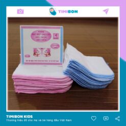 10 khăn xô sữa Kiba siêu thấm, siêu mềm 2 lớp 4 lớp