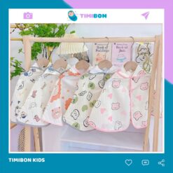 Áo Choàng Chống Nắng Cho Bé Chất Liệu Đũi Nhăn Thoáng Mát Cho Bé 0-5 Tuổi