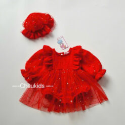 SET 2 CHI TIẾT BODY GIẢ YẾM CỔ NHÚN BÈO TIỂU THƯ TẶNG KÈM MŨ SIZE 3-12KG - [BDD84]