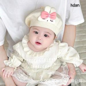 Mũ len nồi cho bé sơ sinh hình nơ dễ thương Nón beret nhiều màu sắc dễ thơng thời trang trẻ em [MŨ-02]