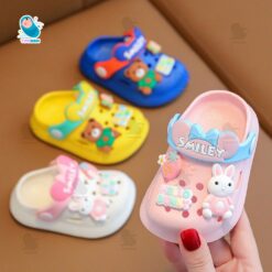 Dép Sục Chống Trượt Thoải Mái Họa Tiết Hoạt Hình Dễ Thương Cho Bé Trai / Gái – Timibon Kids [DEP02]