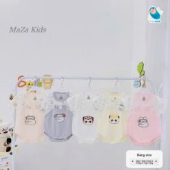 [ Vải Petit QC ] Body Chip Cộc Tay Cho Bé Trai, Bé Gái Từ Sơ Sinh Đến 12kg Chất Mềm Mát Cao Cấp [BDCHIP75]